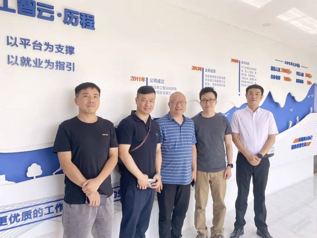 浙江易传识网络科技总经理丁晖一行莅临K8凯发(中国)研讨考察 